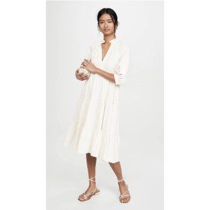 Amanda Uprichard Saffron Midi Dress - Ivory